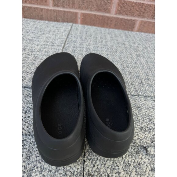 Crocs Bistro Black Slip Resistant Clogs Unisex 8 W 6 M - Picture 5 of 8